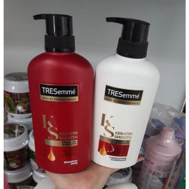 [CHÍNH HÃNG]Cặp dầu gội,xả Tresseme Thái lan chính hãng 100% giúp làm mềm mượt tóc