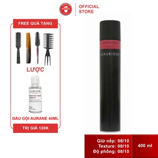 Gôm xịt tóc nam và nữ Luxurious