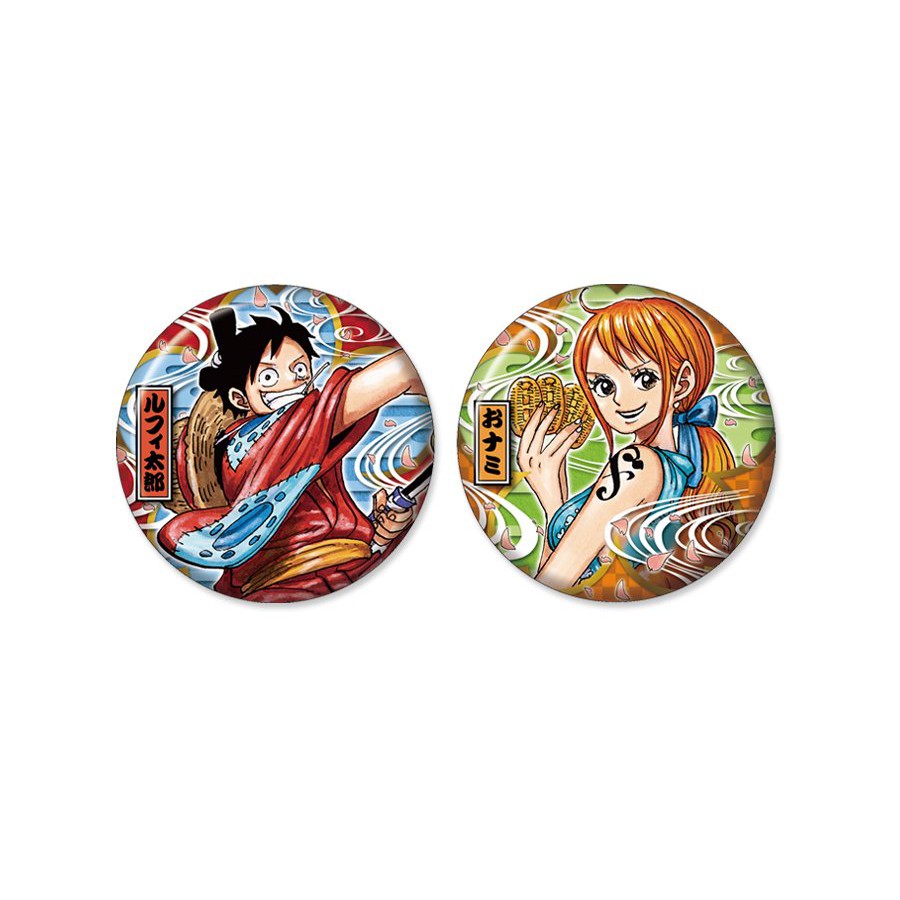 ( nhiều mẫu ) Huy hiệu cài áo in hình ONE PIECE ĐẢO HẢI TẶC phụ kiện cài áo anime chibi xinh xắn