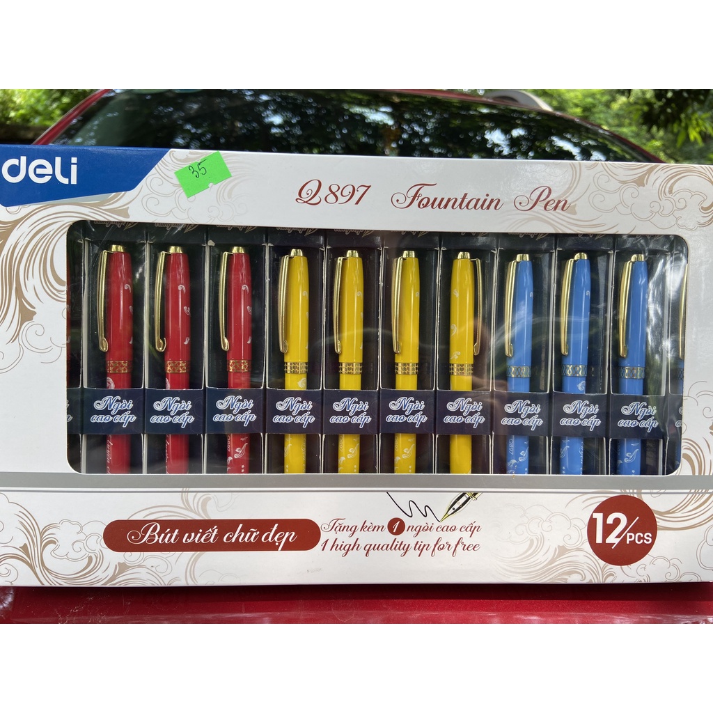BÚT MÁY VIẾT CHỮ ĐẸP DELI Q897