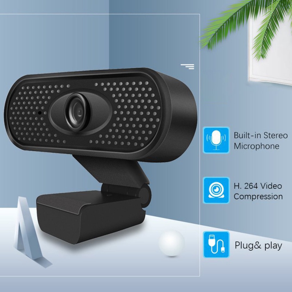 Webcam 88047 Bằng Nhựa Kèm Micro Hỗ Trợ Học Họp | BigBuy360 - bigbuy360.vn