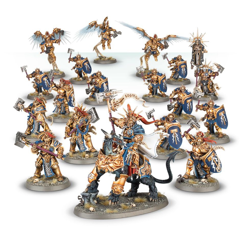 Mô hình nhân vật Warhammer Start Collecting! Stormcast Eternals Thunderstrike Brotherhood