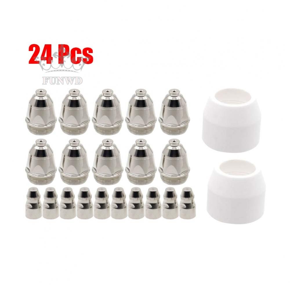 Set 24 Đầu Thay Thế Cho Máy Cắt Plasma P80 Lotos Llp8000 IGBT 80A Chuyên Dụng Mới