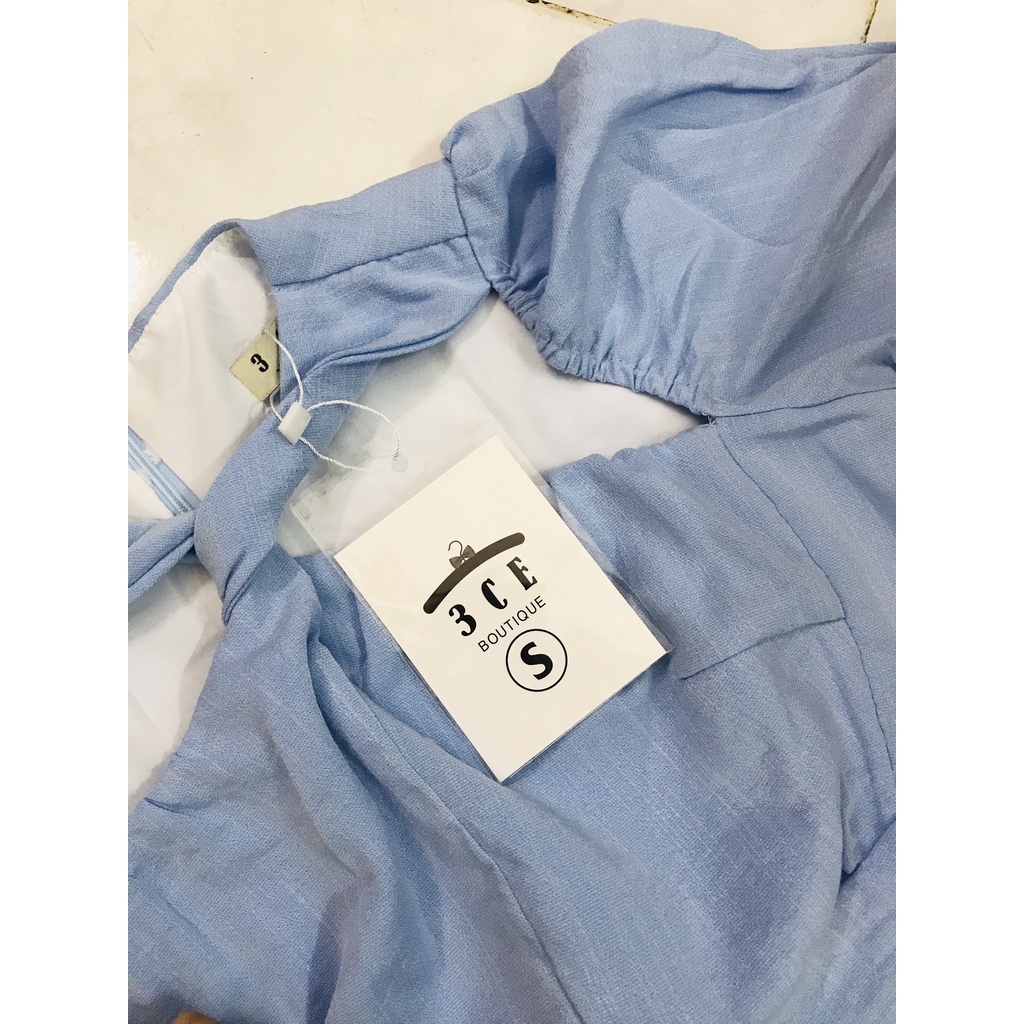 Đầm xoắn ngực dáng dài, có tay basic mặc đầm Tết siêu xinh nha , size SML, hàng thiết kế