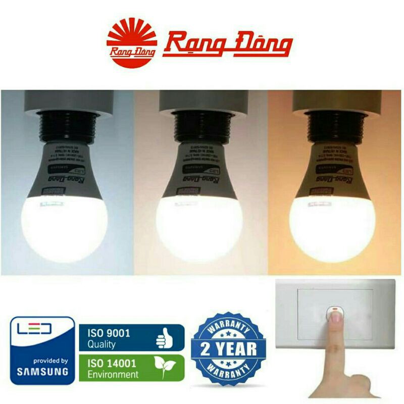 Đèn học (đèn bàn) Chống cận LED RẠNG ĐÔNG Chính Hãng