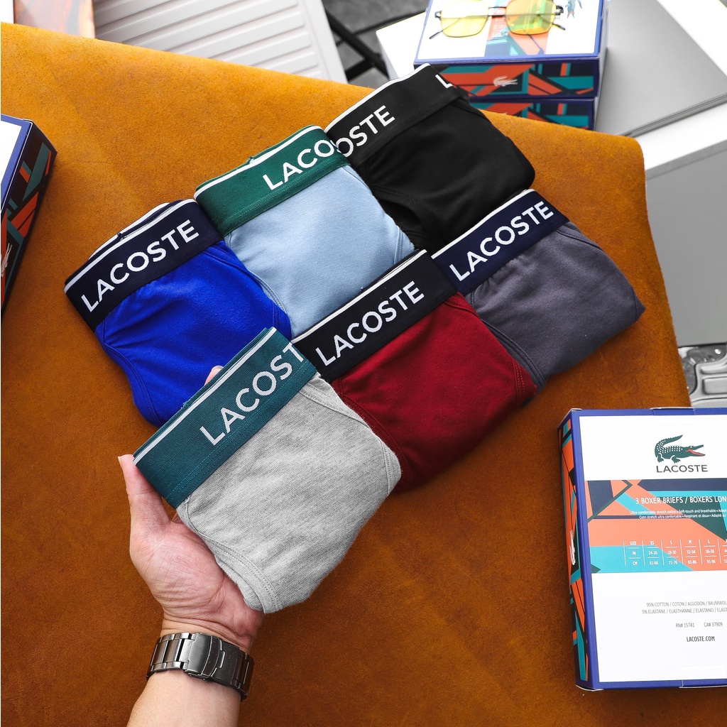 Quần lót tam giác nam chất liệu cotton lạnh siêu mịn mát 8635