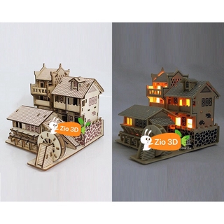 Mô hình lắp ráp gỗ 3D Phượng Hoàng Cổ Trấn