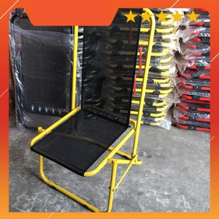 Ghế xếp lò xo [ khung sắt sơn tĩnh điện ] "VUA GIA RE"