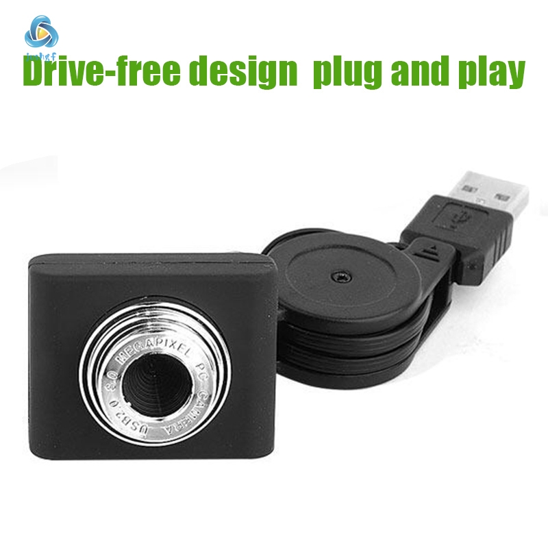 Webcam cổng USB 2.0 HD 720P tích hợp micro dành cho máy tính và laptop | BigBuy360 - bigbuy360.vn