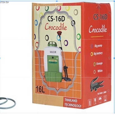 Máy phun thuốc chạy điện CROCODILE CS-16D, bình xịt chạy điện 16 lít