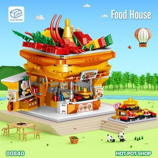 Mô Hình Đồ Chơi Lắp Ráp Quán Cà Phê 00839-43