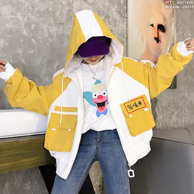 🌵 𝐓𝐡𝐞𝐔𝐥𝐳𝐳𝐚𝐧𝐠 🌵 CM Áo Khoác Dù Phối Tay Túi Hộp (Kèm Video, Hình Thật) | BigBuy360 - bigbuy360.vn