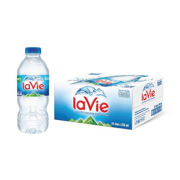 Nước suối Lavie 350ml (thùng 24 chai 350ml)