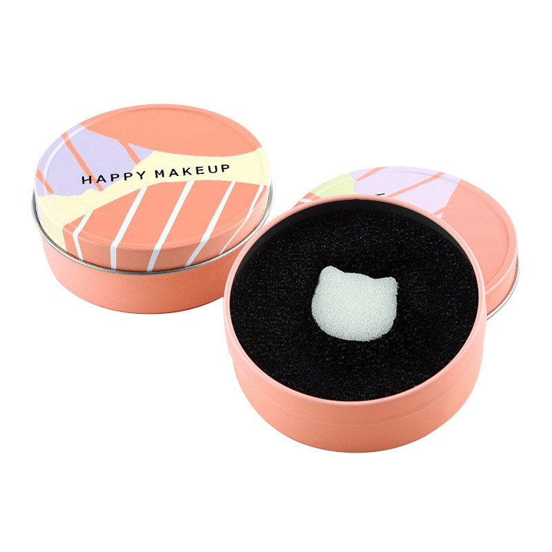 Hộp vệ sinh cọ trang điểm HAPPY MAKEUP nhanh khô thay đổi màu sắc | BigBuy360 - bigbuy360.vn