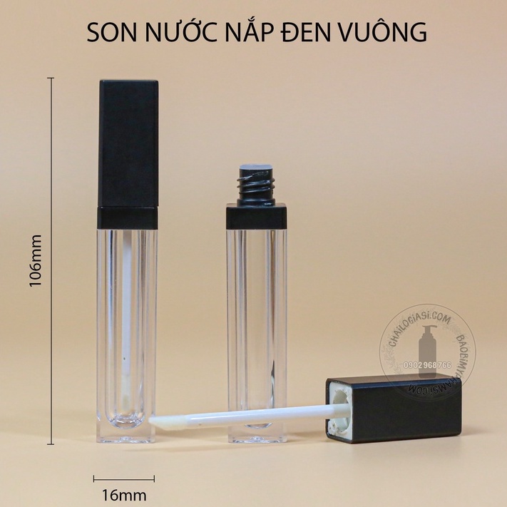 THỎI SON NƯỚC NẮP ĐEN VUÔNG