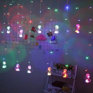 ĐÈN NHÁY TRANG TRÍ CẦU VIÊN 12 BÓNG KIỂU DÁNG MÀNH RÈM ĐỘC LẠ[THANH LÝ] [RẺ SHOCK]