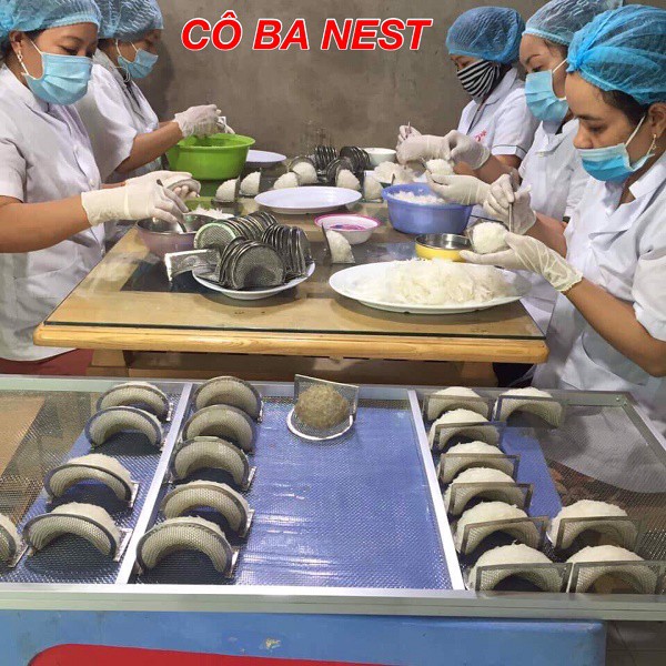 Tổ Yến Vụn Loại 1   - YẾN SÀO CÔ BA - Nguyên Chất 100% Không Tẩm Đường