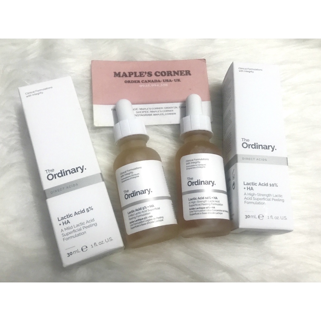 Serum Sáng Da The Ordinary Lactic Acid 10%