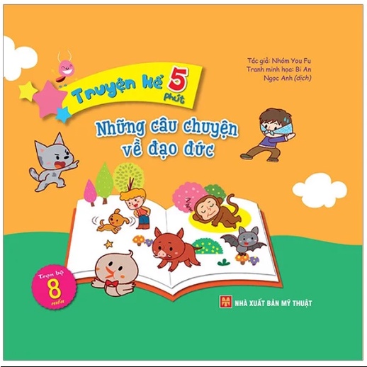 Sách (n) lẻ: Truyện Kể 5 Phút - Những câu Chuyện Giúp Trẻ Nâng Cao Khả Năng Tưởng Tượng Và Sáng Tạo ml