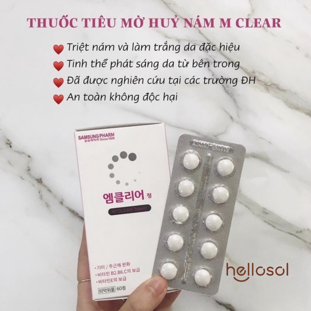 SP_001 Viên uống hỗ trợ nám da Mclear