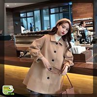 ÁO KHOÁC DẠ DÁNG RỘNG NHIỀU CÚC PHONG CÁCH HÀN QUỐC