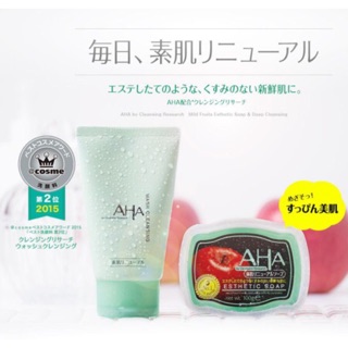 Sữa rửa mặt aha wash cleansing
