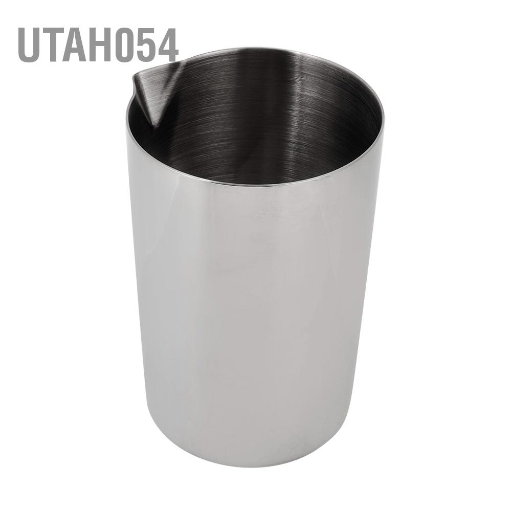 Hàng Sẵn Ly pha cocktail - Ly mixing size 500ml Máy trộn cocktail bằng thép không gỉ Máy trộn thức uống Pha Bartender Dụng cụ tự làm【Utah054】