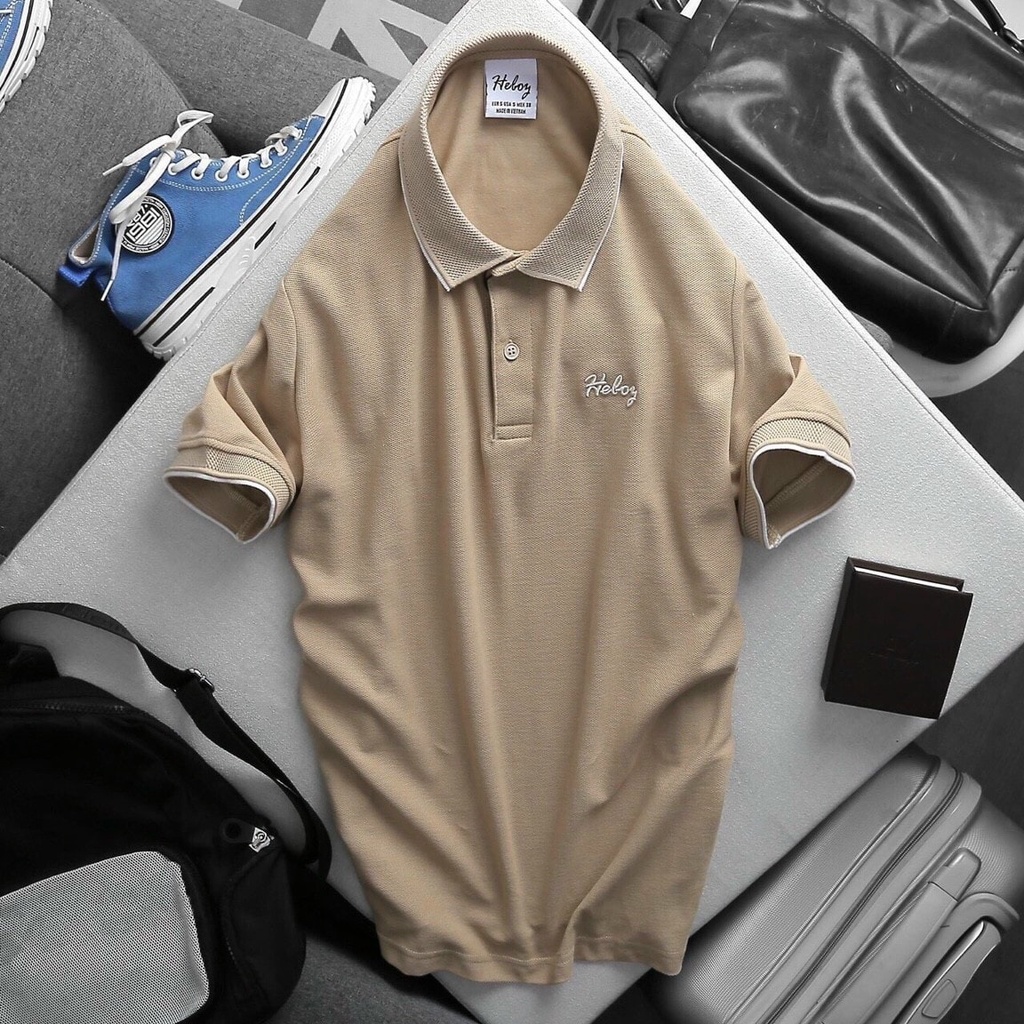 [thanh lý] Áo thun polo nam có cổ tay ngắn vải thun cotton xịn mềm mịn thoáng mát co giãn tốt - ATN016