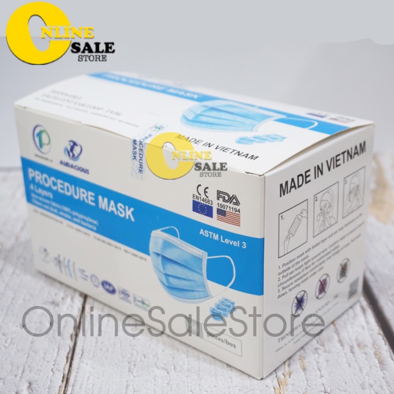 [SẴN HÀNG] Khẩu trang y tế 4 lớp, ôm khít khuôn mặt