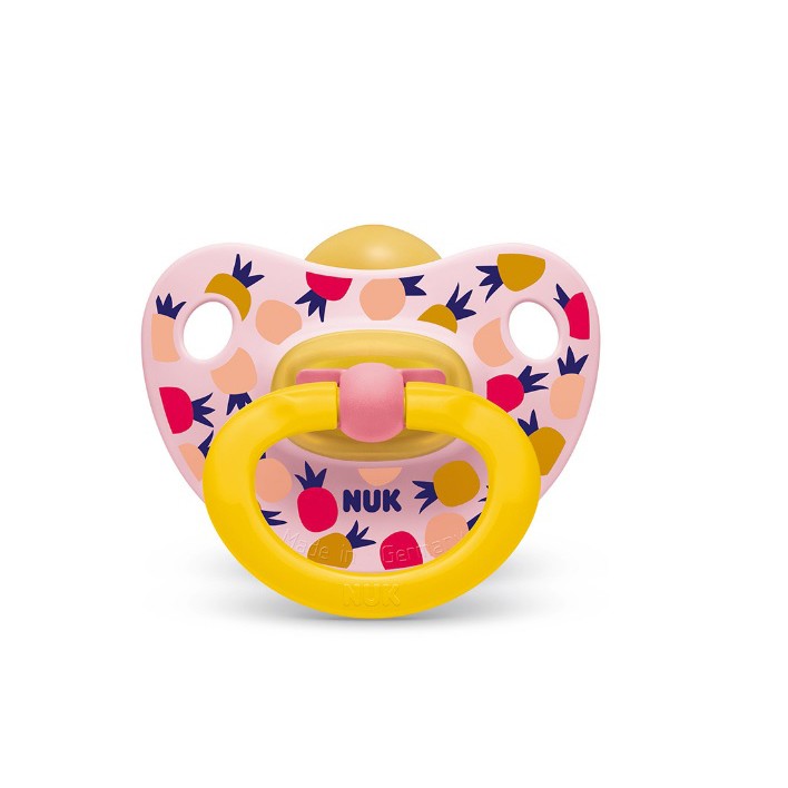 [CHÍNH HÃNG] BỘ 2 TY GIẢ NUK CAO SU SIÊU MỀM CHỈNH NHA 0-6M/6-18M/18-36M