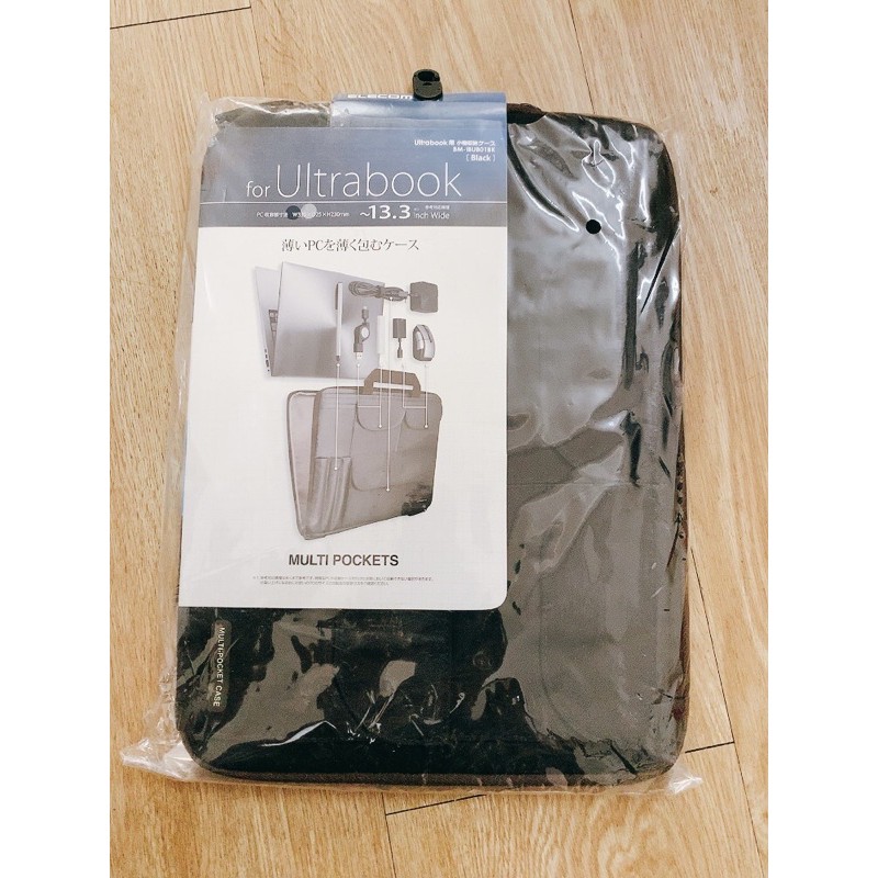 [Hàng xuất Nhật] - Túi cầm tay chống sốc BM -IBUB01BK 13.3 inch đựng Laptop/Macbook/Ipad gọn nhẹ 10 ngăn tiện lợi