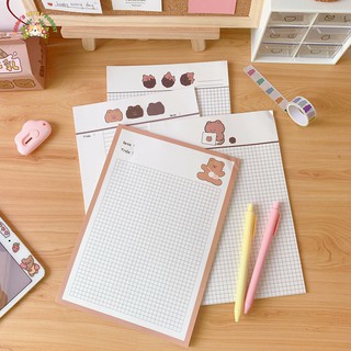 GIẤY GHI CHÉP KHỔ B5 COOKIE BEAR | MWP212