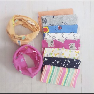 Khăn ống cotton giữ ấm cổ cho bé
