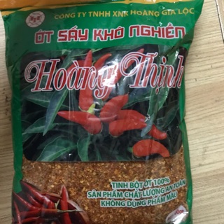 Bột ớt sấy khô nghiền sạch 500gr