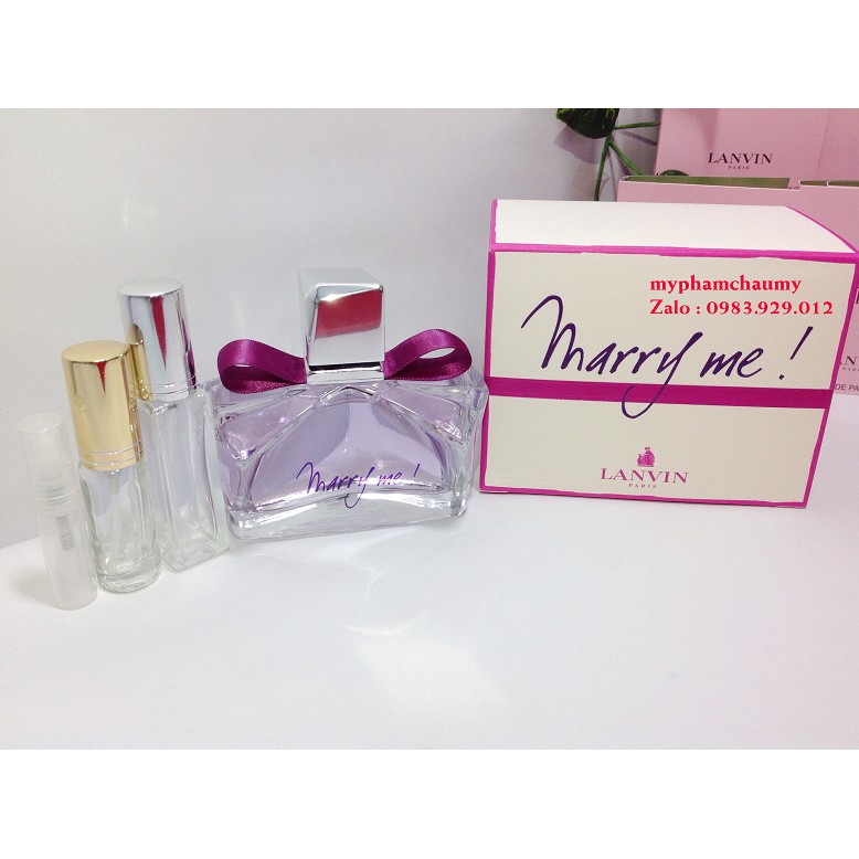 [Mẫu thử] Nước hoa Lanvin Marry Me 2,5,10ml