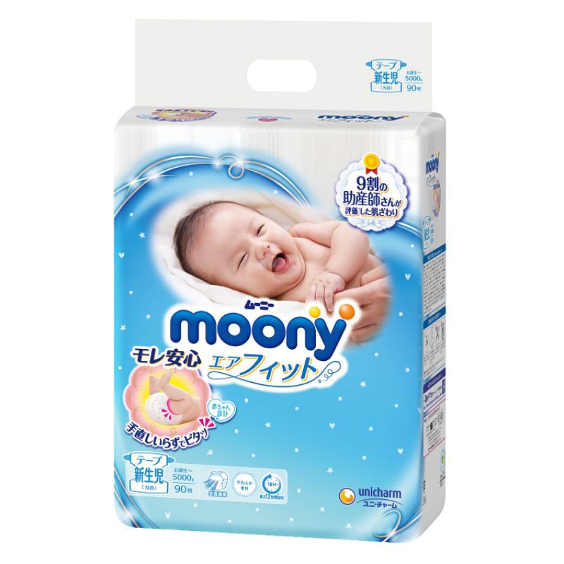 FREESHIP/Bỉm - Tã quần Moony bé gái size XL 38 miếng (12 - 17kg)/NGẮM LÀ YÊU