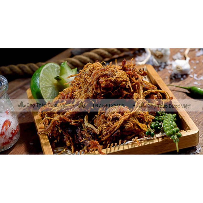 Khô bò xé sợi mềm, cay 300g (Khô bò sợi tẩm gia vị, đồ ăn vặt thơm ngon) - Chợ Thảo Dược Việt