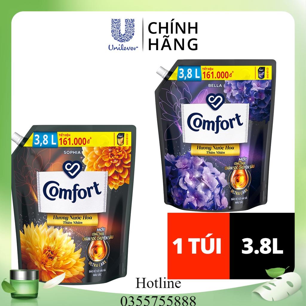 Nước Xả Vải Comfort Túi Bella/Sophia 3,2L/3.8L