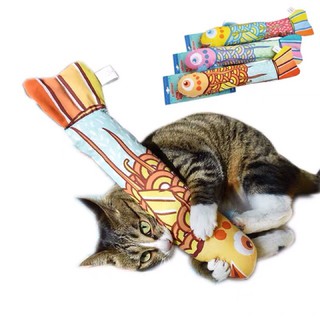 Cá catnip nhồi bông đồ chơi cho mèo