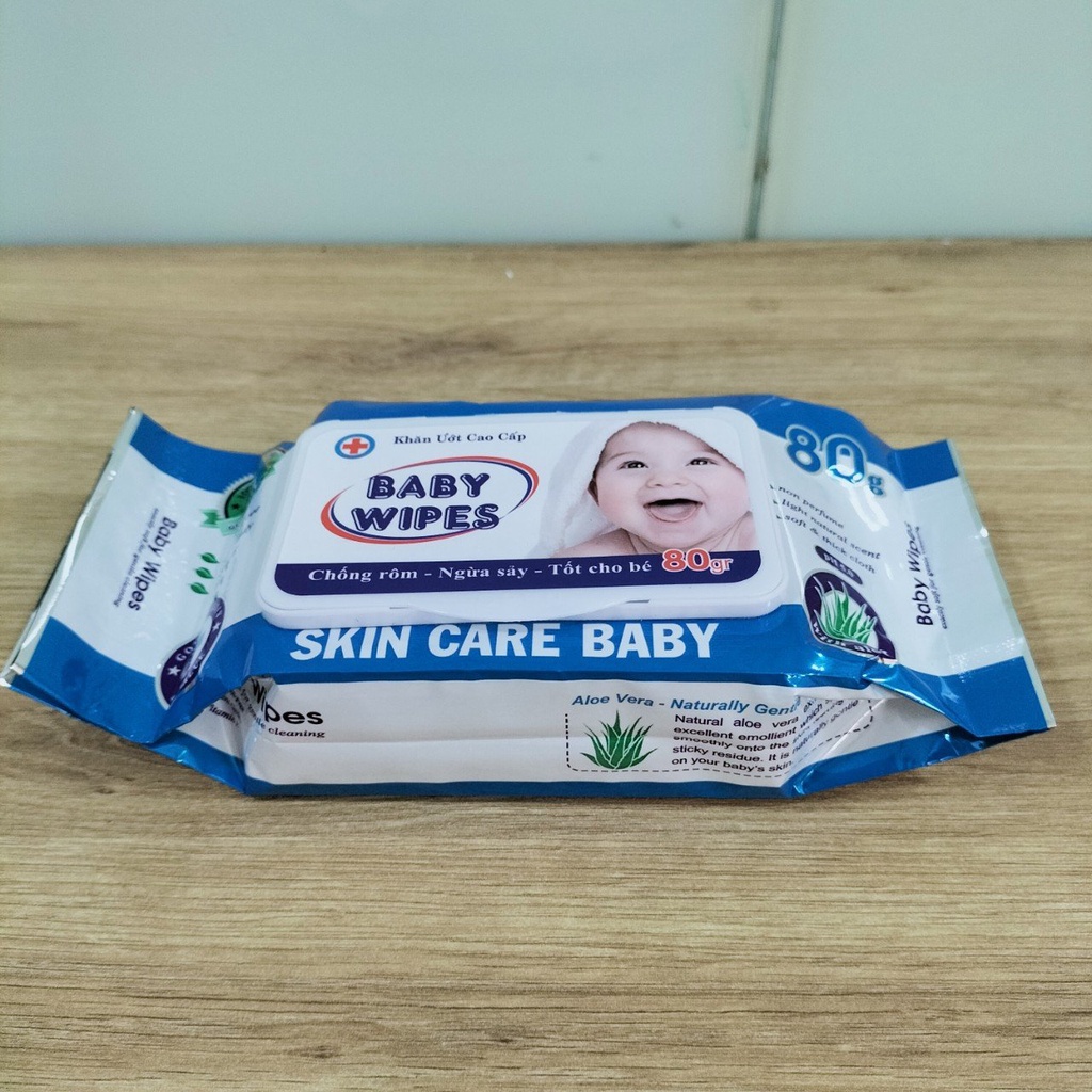 Khăn Giấy Ướt Baby Wipes  80gr