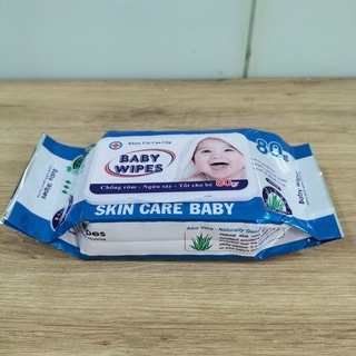 (80GR) Khăn Giấy Ướt Baby Wipes  80gr