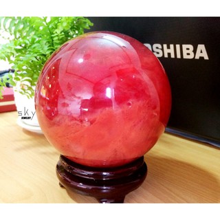 Cầu đá đỏ núi lửa chiêu tài lộc