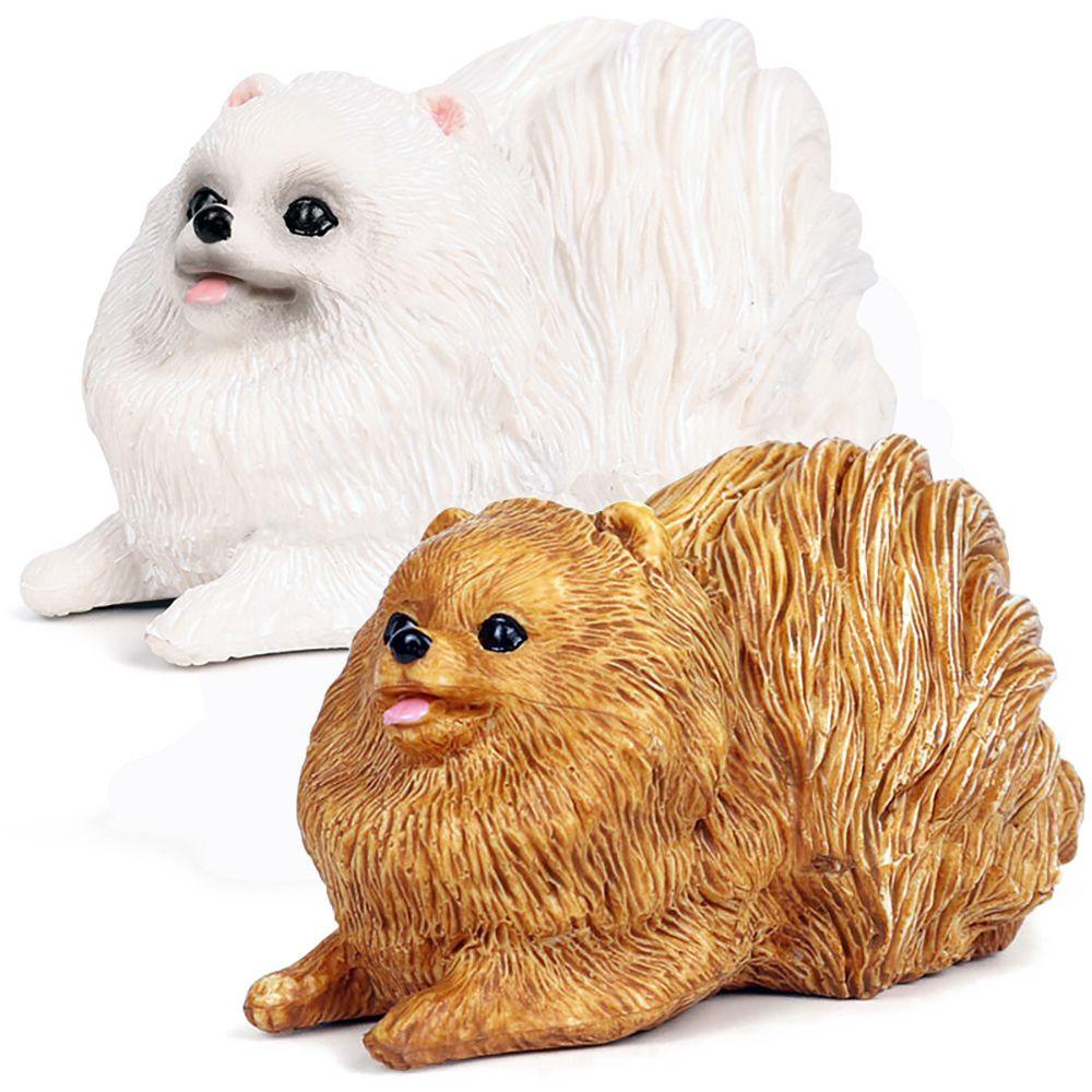 Mô Hình Đồ Chơi Chú Chó Pomeranian Sống Động Như Thật