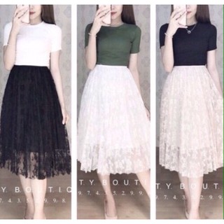 Chân váy ren thời trang
