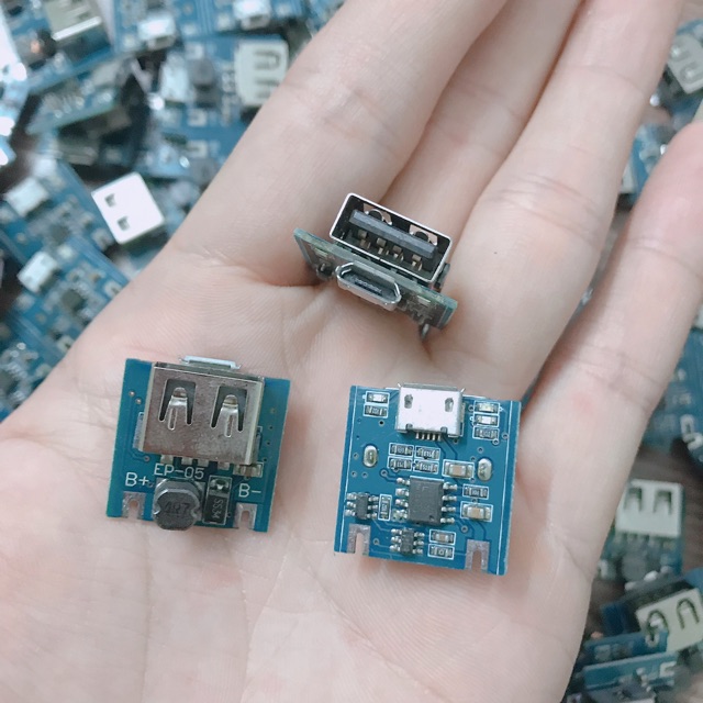 Mạch sạc dự phòng mini 5V 1A bản cao cấp