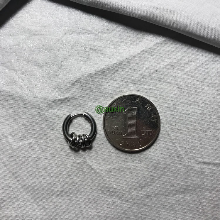 Bông tai thép titan đơn giản phong cách thời trang hàn quốc 23b182