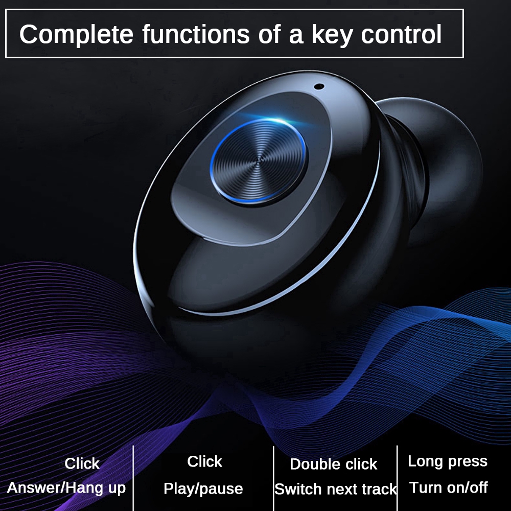 Tai nghe hifi bluetooth 5.0 không dây có micro XG12 TWS