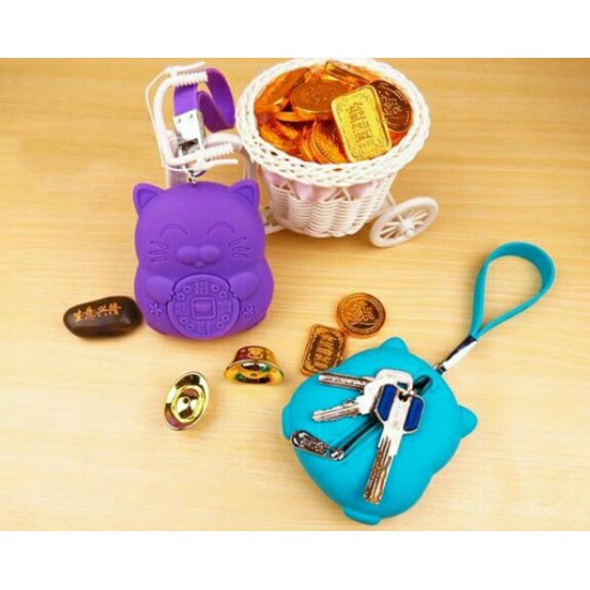 Túi ví mèo thần tài đồng giá