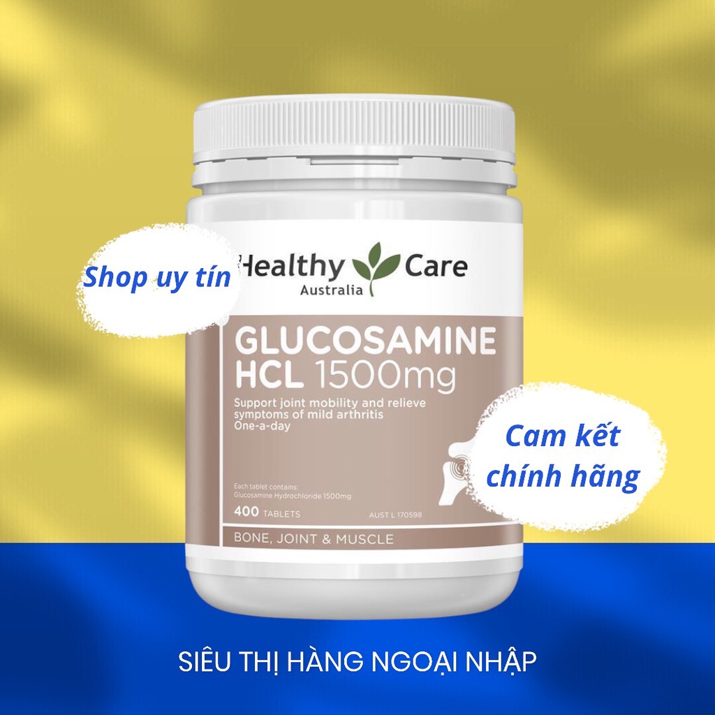SỤN VI CÁ MẬP HEALTHY CARE SHARK CARTILAGE 750MG 200 VIÊN CỦA ÚC
