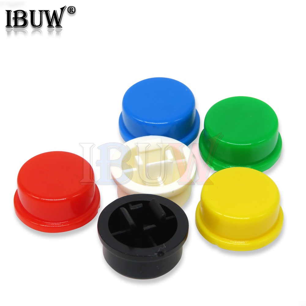 Set 20 Mô Đun Nút Nhấn Mini DIP 4PIN A14 A24 Màu Trắng/Xanh Lá/Vàng/Đỏ/Xanh Lá